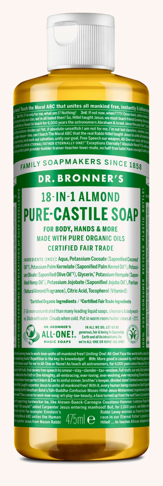 Almond Liquid Soap 473 ml