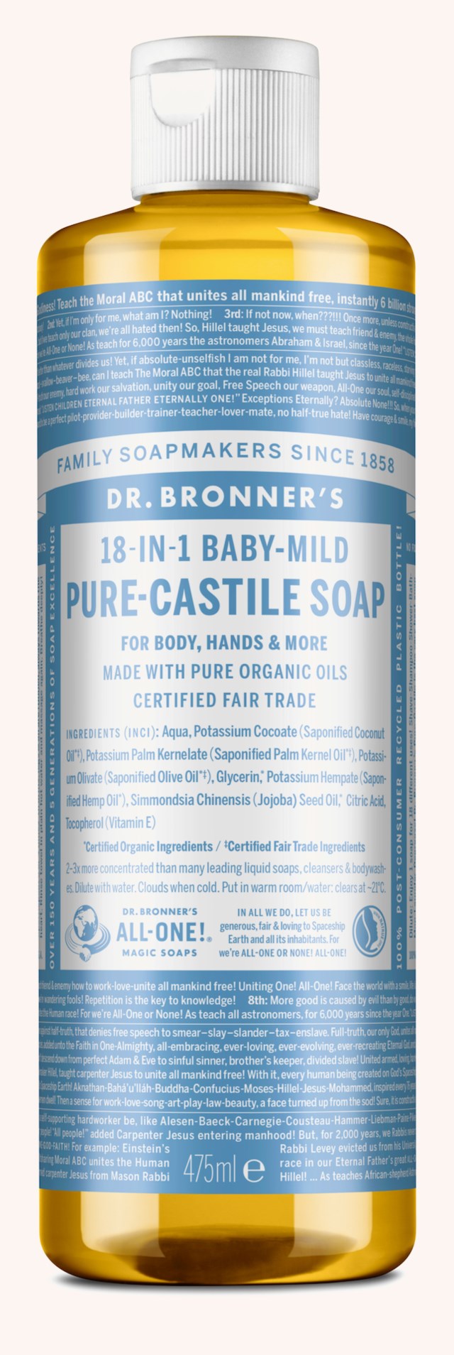 Baby Unscented Liquid Soap 473 ml Baby Unscented Liquid Soap 473 ml