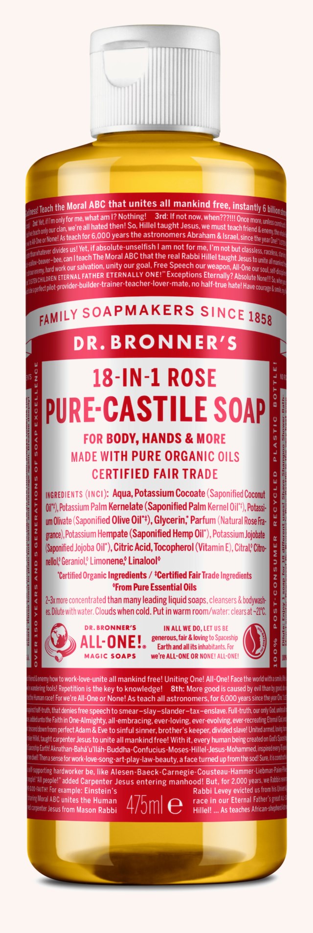 Rose Liquid Soap 473 ml