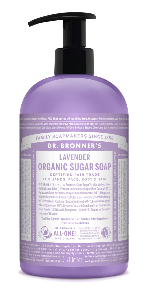 Bilde av Lavender Organic Sugar Soap 709 Ml