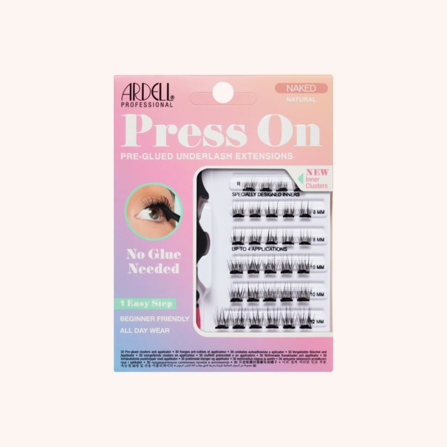 Naked Press On Underlash Extensions Natural Naked Press On Underlash Extensions Natural