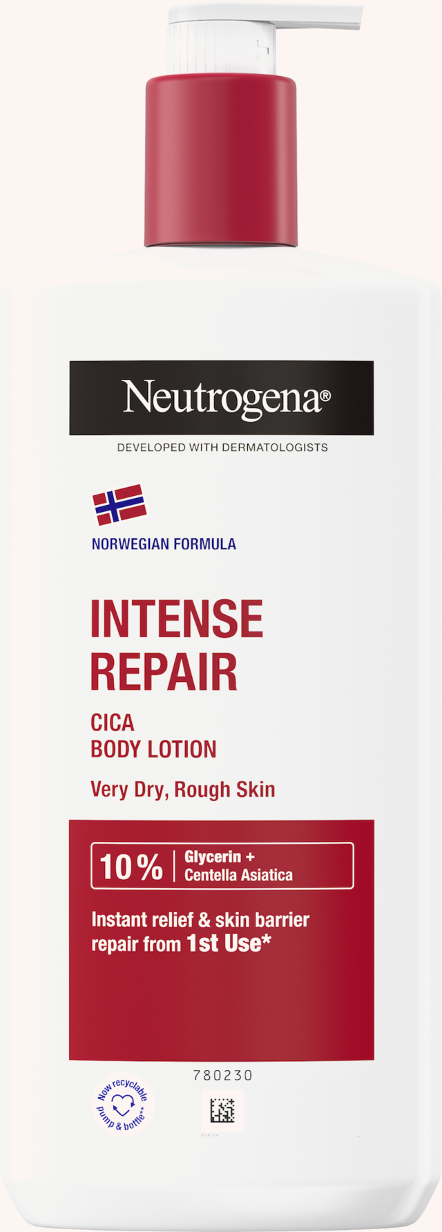 Norwegian Formula Intense Repair Cica Body Lotion 400 ml