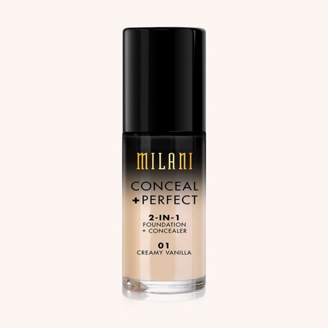 Conceal + Perfect 2-In-1 Foundation 01 Creamy Vanilla