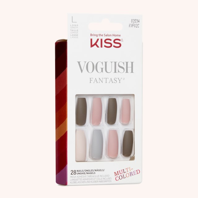 Vougish Fantasy Artificial Nail 83593 Multicolor