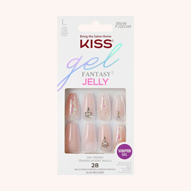Jelly Fantasy Artificial Nail - Jelly Juice 28 pcs Jelly Fantasy Artificial Nail - Jelly Juice 28 pcs