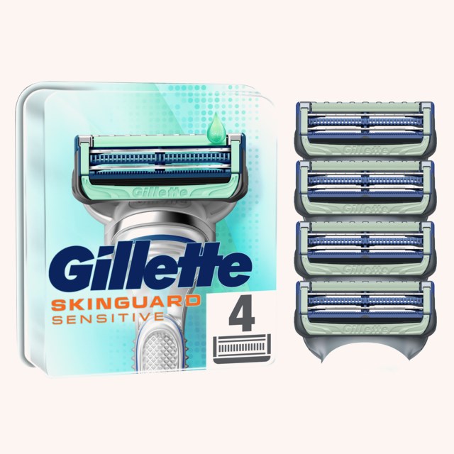 Skinguard Sensitive Razor Blades 4 Pack Skinguard Sensitive Razor Blades 4 Pack