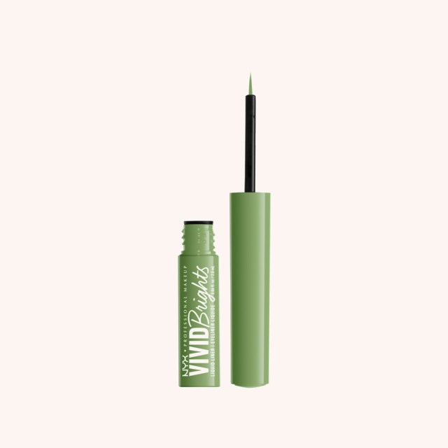 Vivid Bright Liquid Liner 02 Ghosted Green