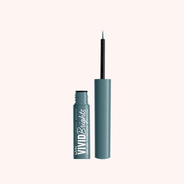 Vivid Bright Liquid Liner 01 Cyan Simp