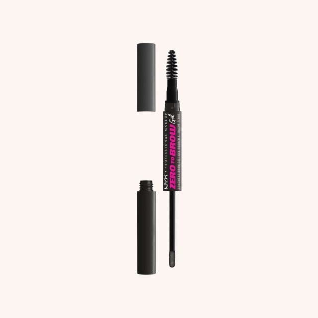 Zero To Brow Longwear Brow Gel 8 Black