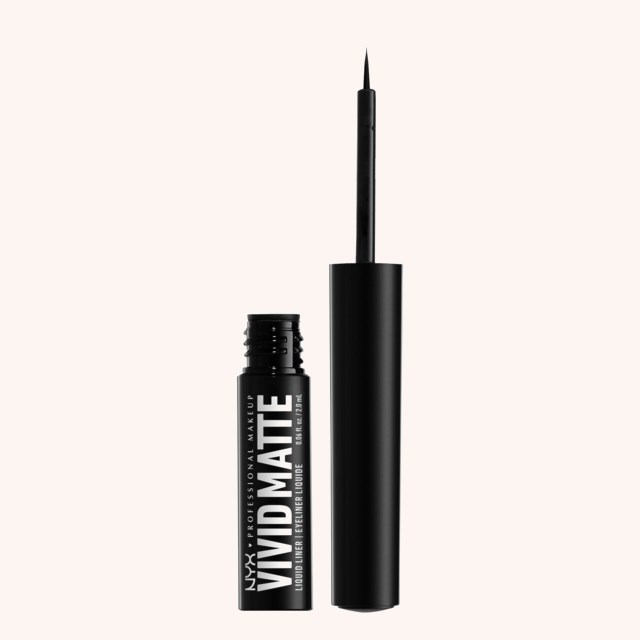 Vivid Matte Liquid Liner 1 Black