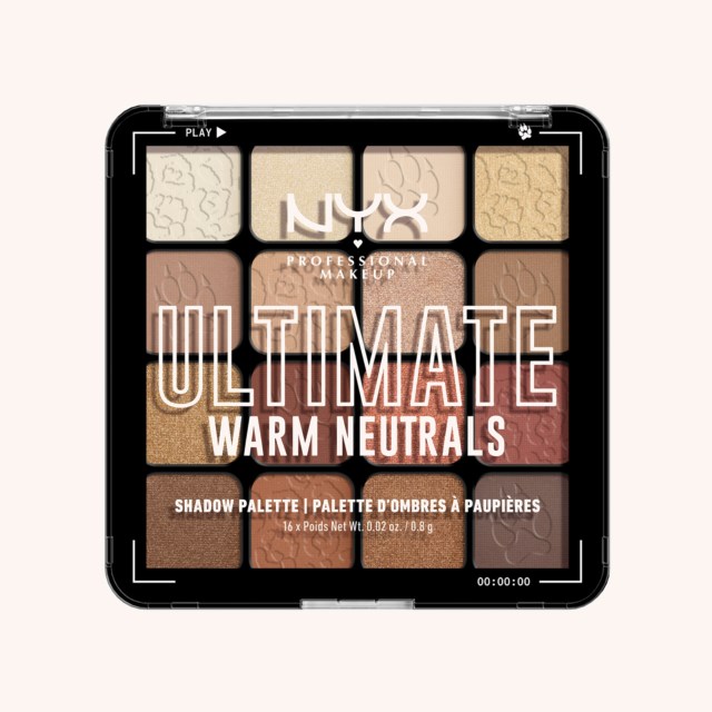 Ultimate Color Palette 16-pan 05W Warm Neutrals