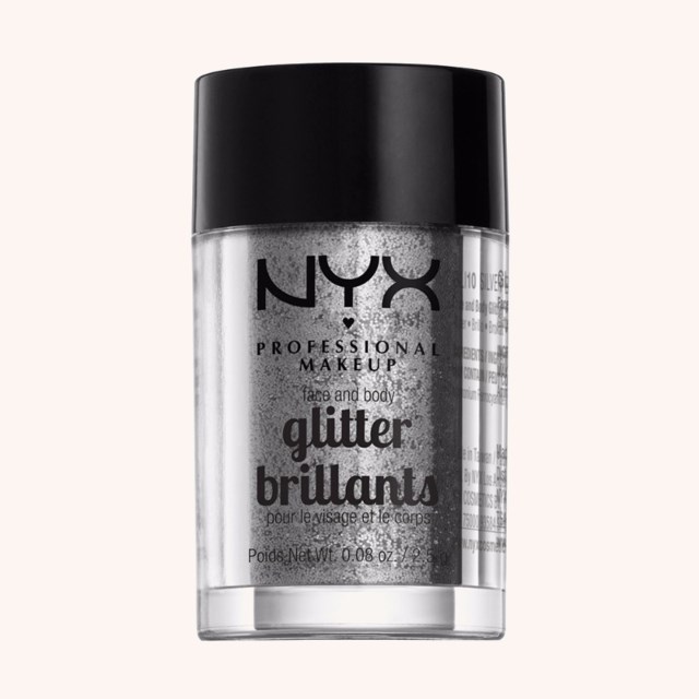 Face & Body Glitter Silver