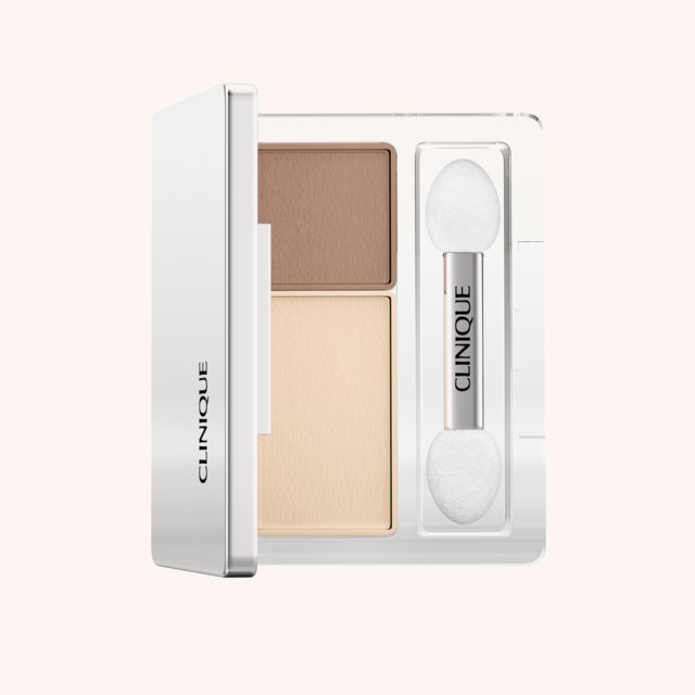 All About Shadow Duo Eyeshadow Ivory Bisque / Bronze Satin All About Shadow Duo Eyeshadow Ivory Bisque / Bronze Satin
