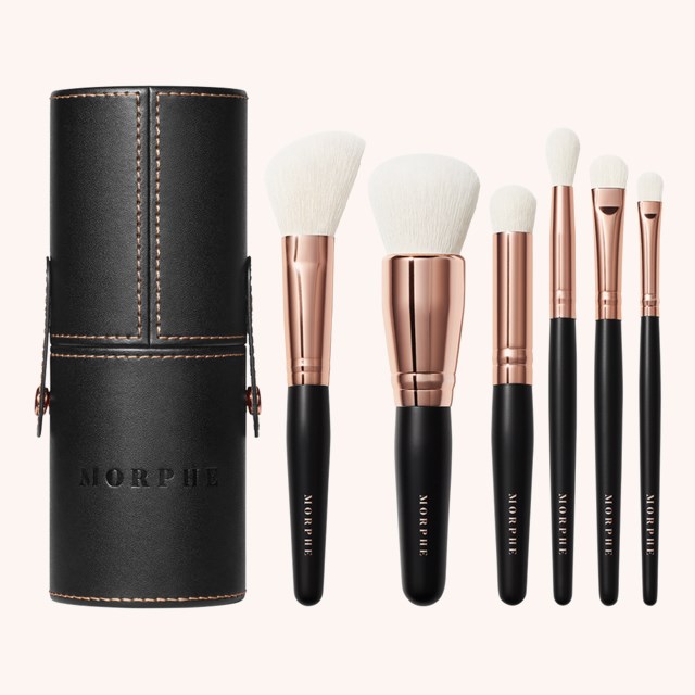 Rose Away 6-Piece Travel Brush Set Rose Away 6-Piece Travel Brush Set