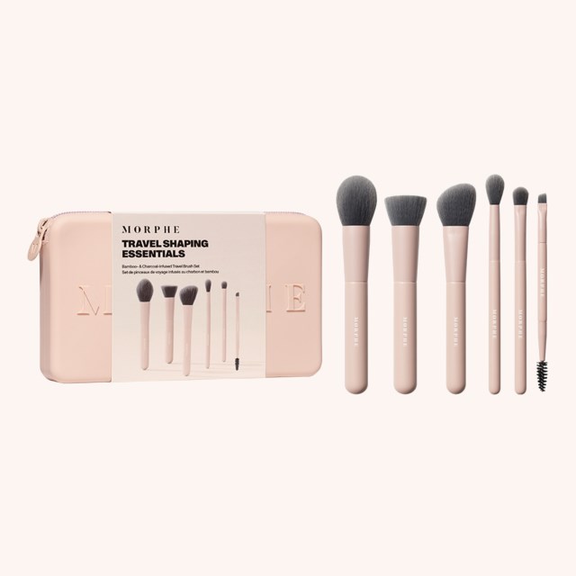 Shaping Essentials Bamboo & Charcoal Infused Travel Brush Set