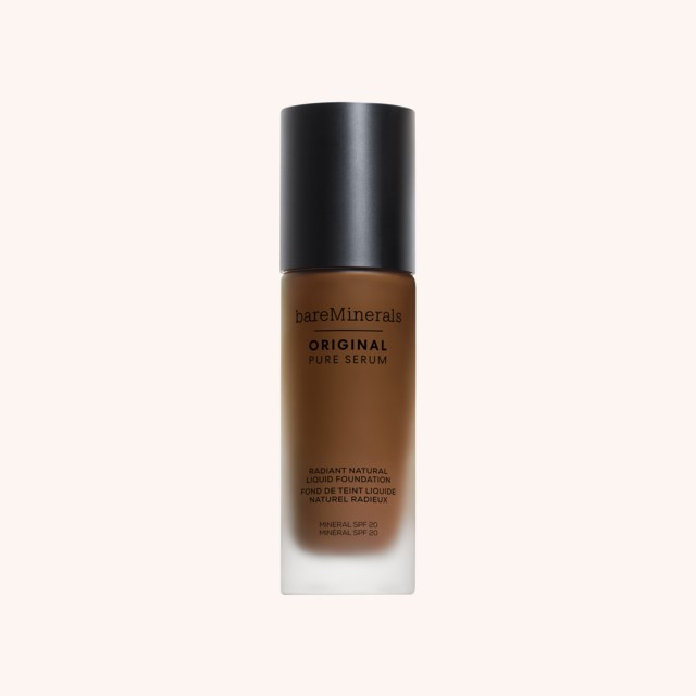 Original Pure Serum Radiant Natural Liquid Foundation Mineral SPF20 Deep Warm 6 Original Pure Serum Radiant Natural Liquid Foundation Mineral SPF20 Deep Warm 6