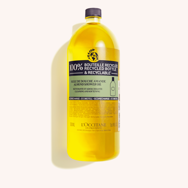 Almond Eco Refill Shower Oil 500 ml Almond Eco Refill Shower Oil 500 ml