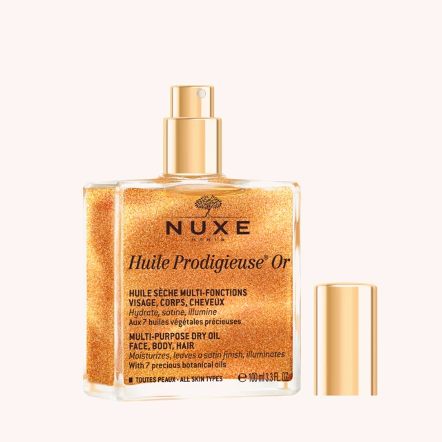 Huile Prodigieuse Dry Oil Golden Shimmer 100 ml Huile Prodigieuse Dry Oil Golden Shimmer 100 ml