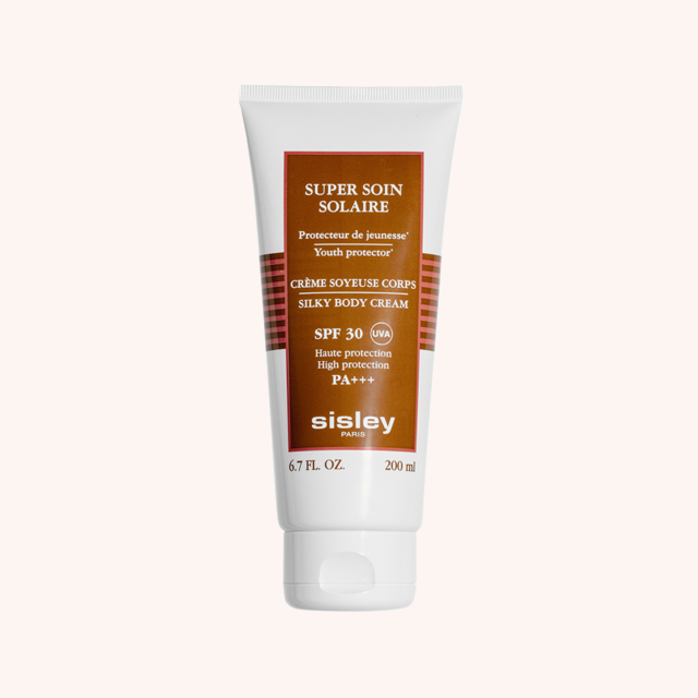 Super Soin Solaire Silky Body Cream SPF30 200 ml