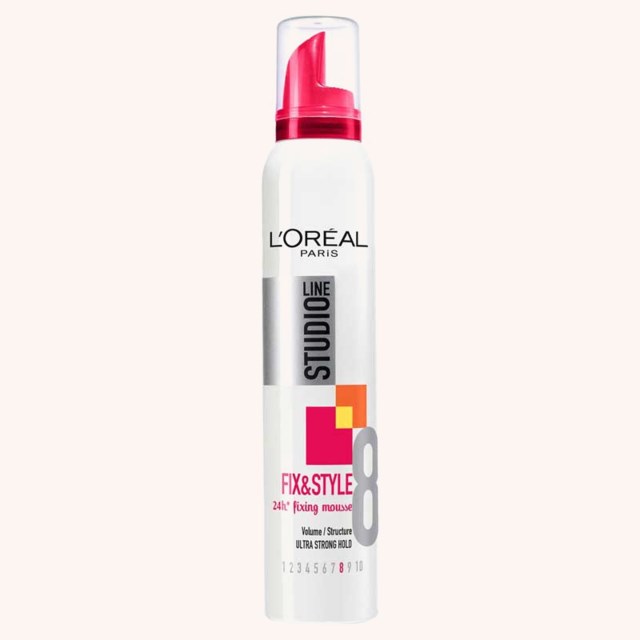 Studio Line Fix & Style Mousse Ultra Strong Hold 200 ml