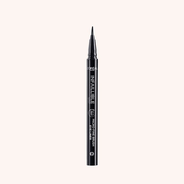 Infaillible Grip 36H Micro-Fine Eyeliner 1 Obsidian Black