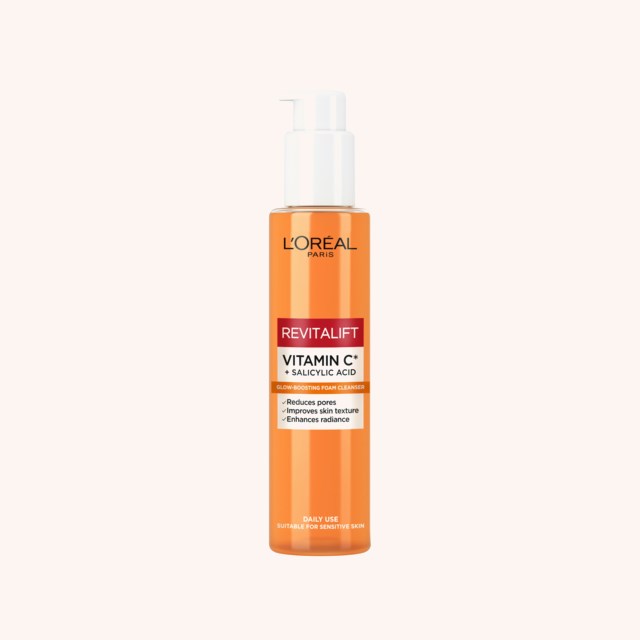 Revitalift Vitamin C + Salicylic Acid Glow-Boosting Foam Cleanser 150 ml