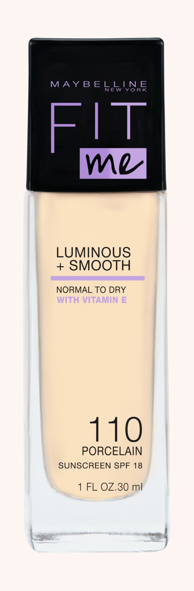 Fit Me Luminous + Smooth Foundation Porcelaine