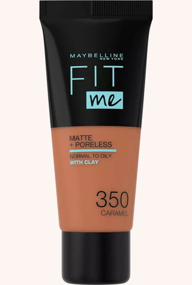 Fit Me Matte & Poreless Foundation Caramel