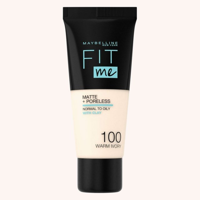 Fit Me Matte & Poreless Foundation Warm Ivory