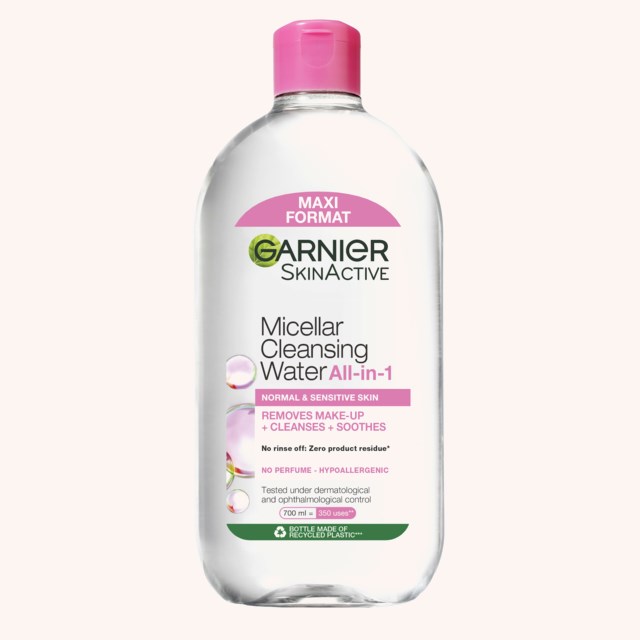 Skin Active Micellar Cleansing Water Normal & Sensitive Skin 700 ml