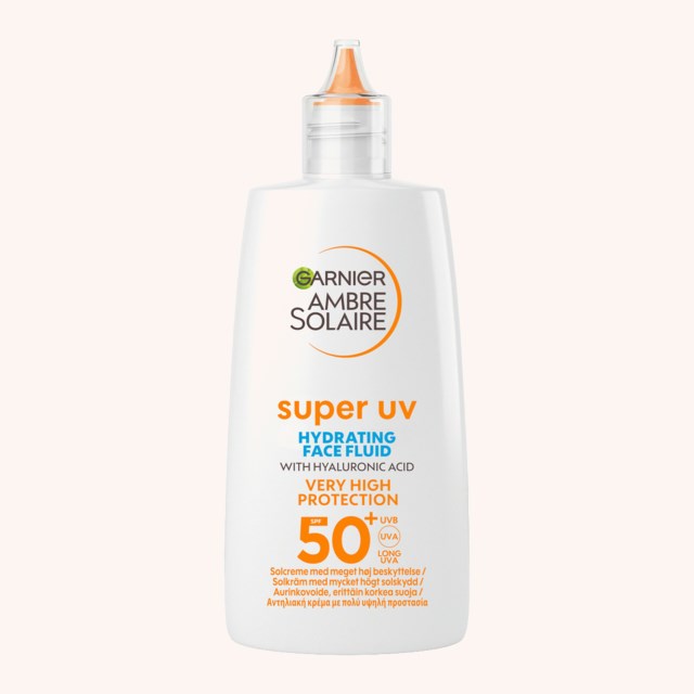 Ambre Solaire Anti-Dark Spots & Anti-Pollution Super UV Protection Fluid SPF 50+ 40 ml
