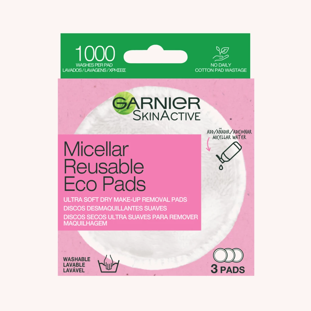 Skin Active Micellar Reusable Eco Pads 3 pcs
