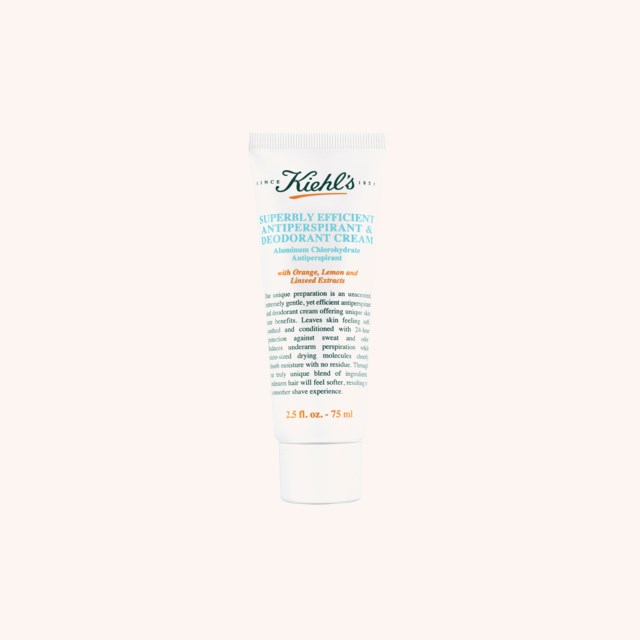 Superbly Efficient Antiperspirant & Deodorant Cream 75 ml Superbly Efficient Antiperspirant & Deodorant Cream 75 ml