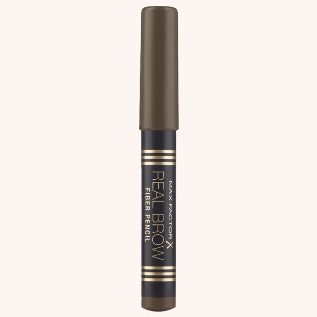 Real Brow Fiber Pencil Medium Brown