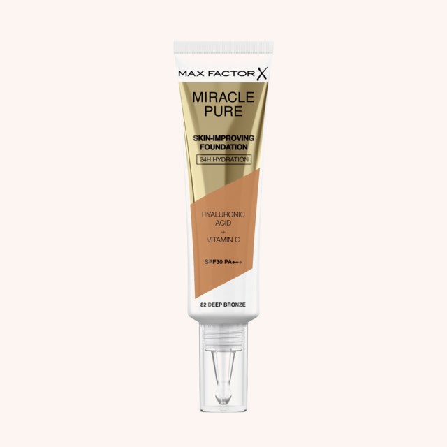 Miracle Pure Skin-Improving Foundation 82 Deep Bronze Miracle Pure Skin-Improving Foundation 82 Deep Bronze