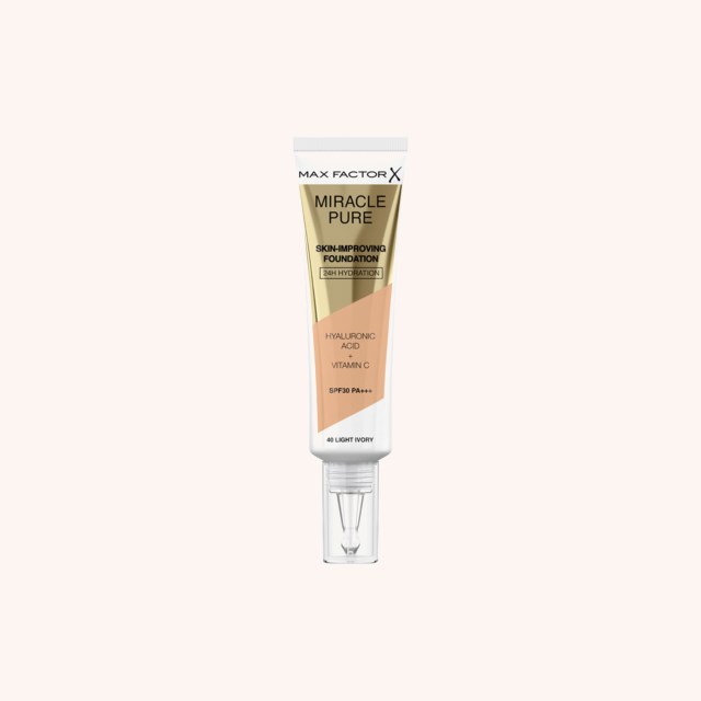 Miracle Pure Skin-Improving Foundation 40 Light Ivory