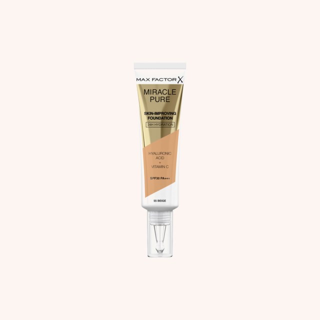 Miracle Pure Skin-Improving Foundation 55 Beige