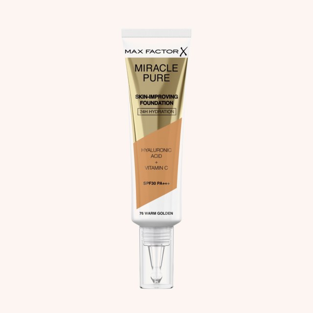 Miracle Pure Skin-Improving Foundation 76 Warm Golden Miracle Pure Skin-Improving Foundation 76 Warm Golden