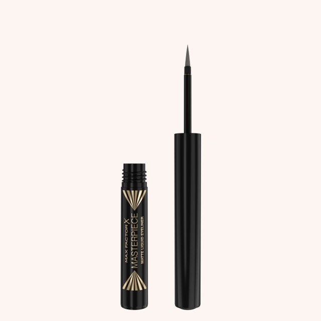 Masterpiece Matte Liquid Eyeliner Charcoal