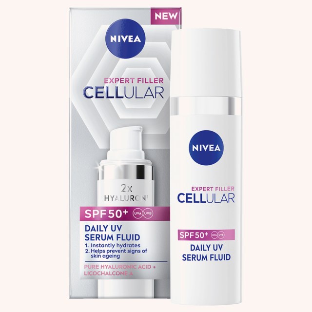 Cellular Expert Filler SPF50 Daily UV Serum Fluid 30 ml Cellular Expert Filler SPF50 Daily UV Serum Fluid 30 ml