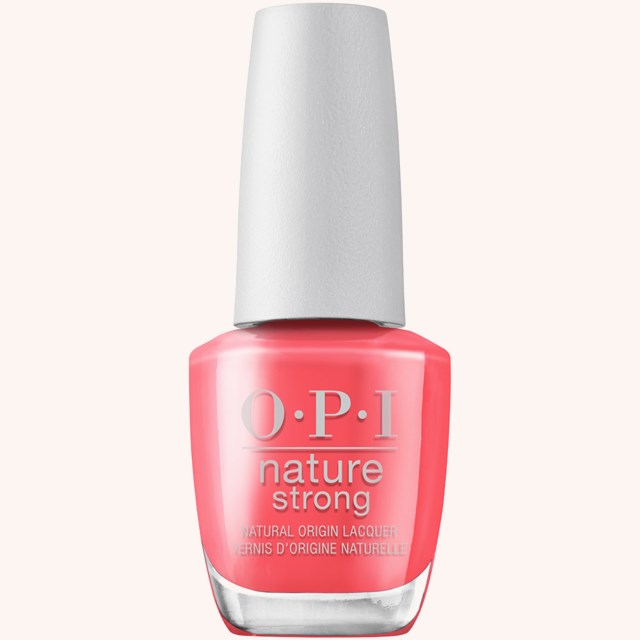 Natural Strong Nail Polish Once and Floral