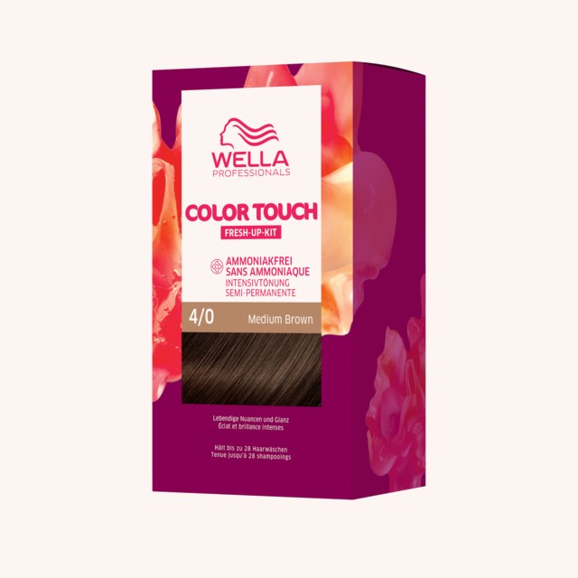 Color Touch Hair Color 4/0 Medium Brown