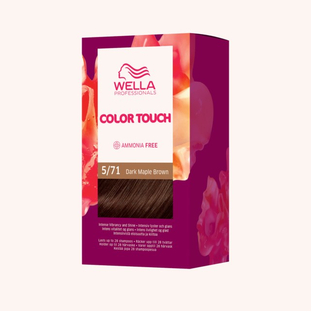 Color Touch Hair Color 5/71 Dark Maple Brown