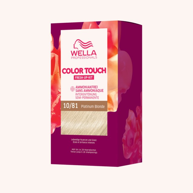 Color Touch Hair Color 10/81 Platinum Blonde Color Touch Hair Color 10/81 Platinum Blonde