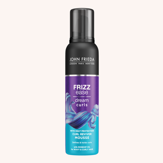 Frizz Ease Dream Curls Curl Reviver Mousse Styling Mousse 200 ml