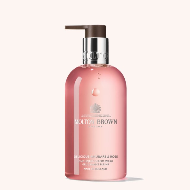 Delicious Rhubarb & Rose Fine Liquid Hand Wash 300 ml Delicious Rhubarb & Rose Fine Liquid Hand Wash 300 ml