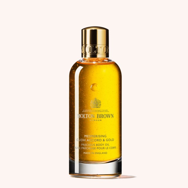 Mesmerising Oudh Accord & Gold Precious Body Oil 100 ml Mesmerising Oudh Accord & Gold Precious Body Oil 100 ml
