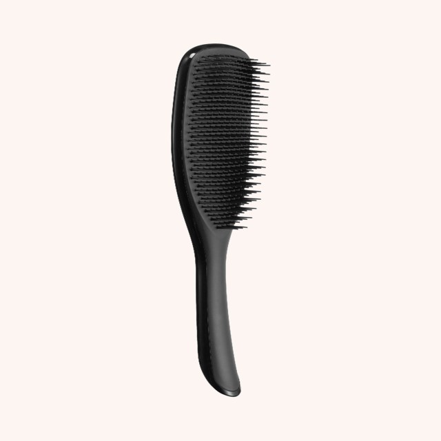 Wet Detangler Hairbrush Large Black Gloss