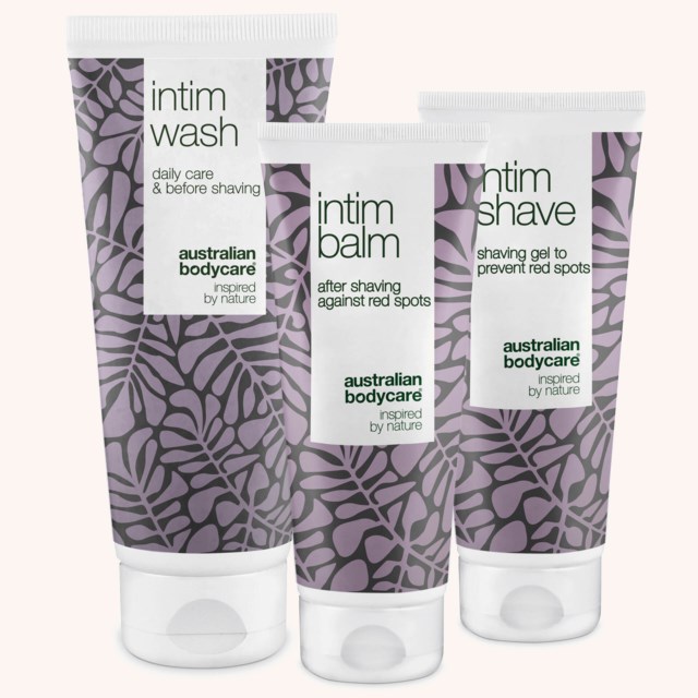 3-Step Intimate Shaving Kit for Smooth Skin without Irritation, Redness & Ingrown Hairs 250 ml 3-Step Intimate Shaving Kit for Smooth Skin without Irritation, Redness & Ingrown Hairs 250 ml