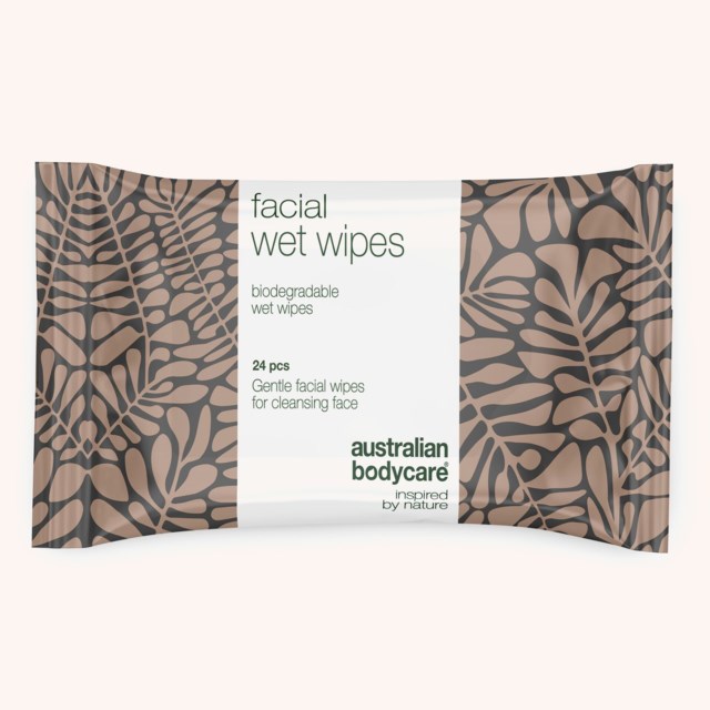 Facial Wet Wipes – Gentle Cleansing and Refreshing Wipes for Makeup Removal 24 pcs